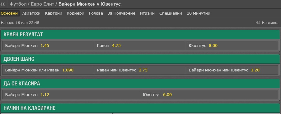 регистрация bet365 - България bet365 пазари